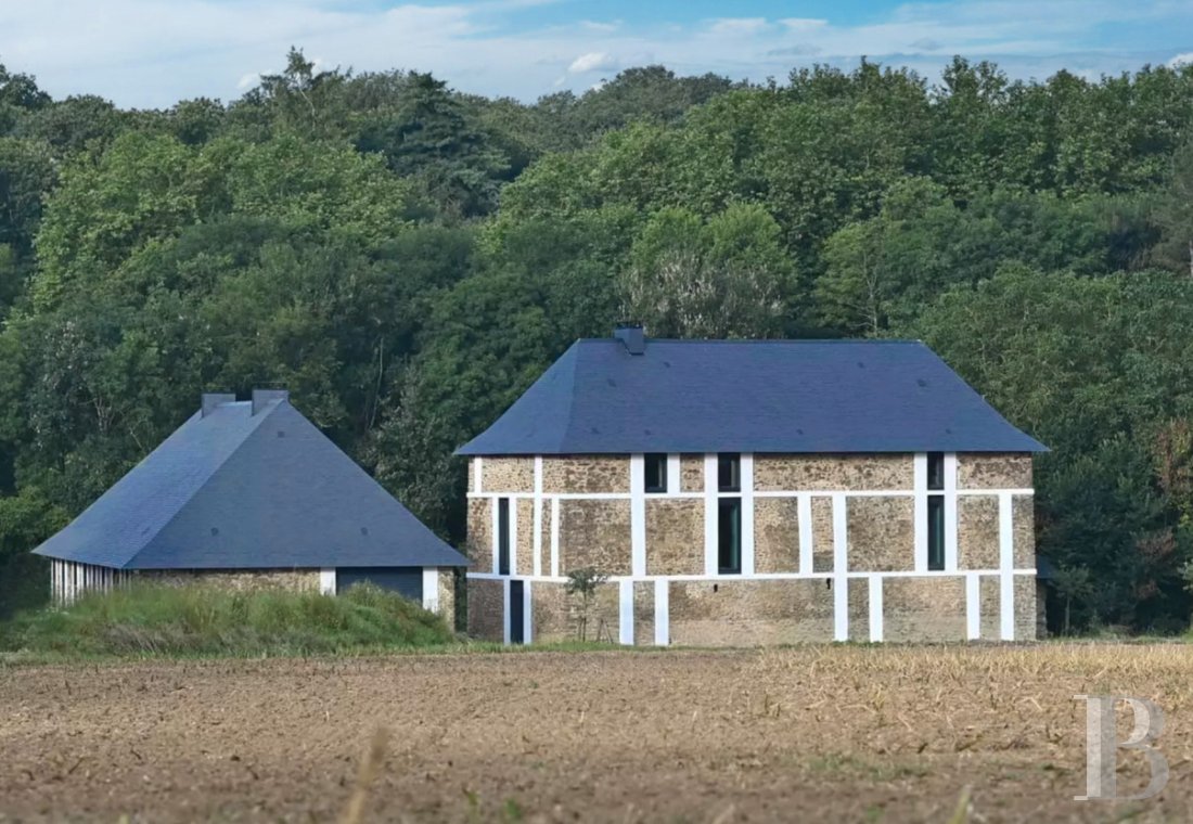 En Mayenne, au sud de Laval, un ancien établissement de blanchissage dans un domaine de 180 hectares - photo  n°4